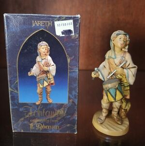 Jareth Fontanini Figurine Vintage Heirloom Nativity 5" Set 1992